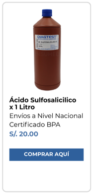 Acido sulfosalicilico x 1 litro