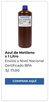 azul de metileno x 1 litro