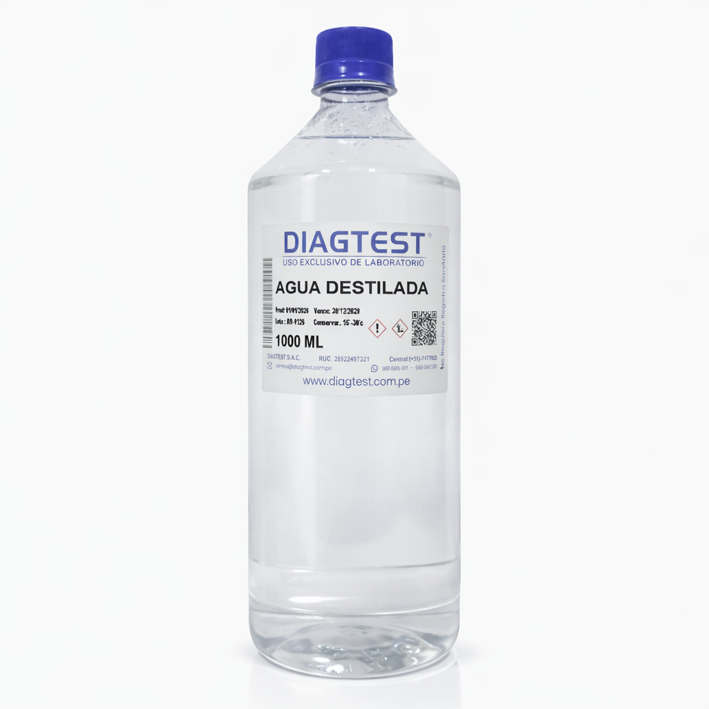 Agua Destilada 1 litro